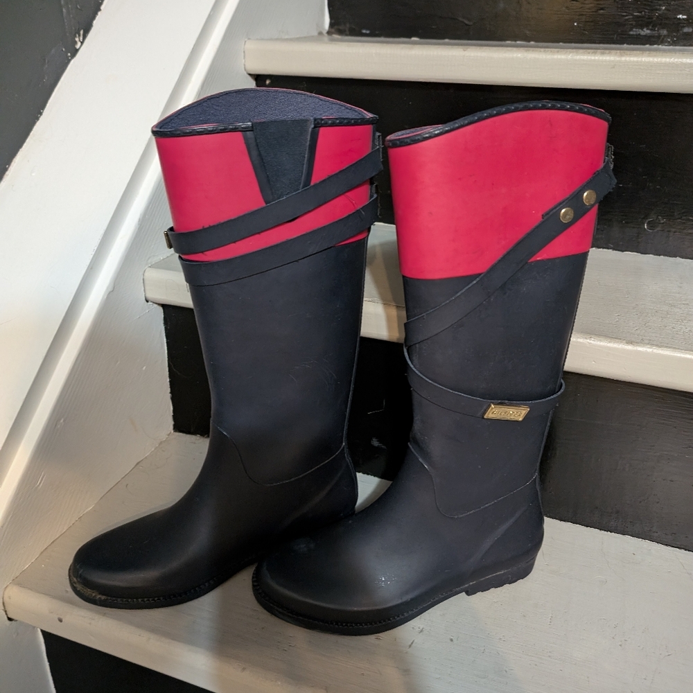 Tommy Hilfiger rain boots size 6